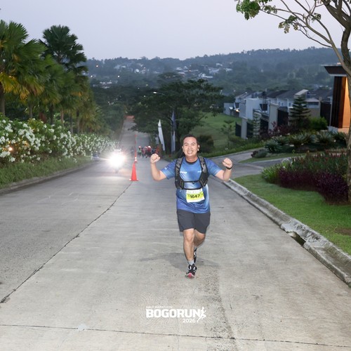 Race photo from BOGORUN 2026