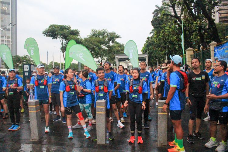 Race photo from Road to BAF Lions Run 2024