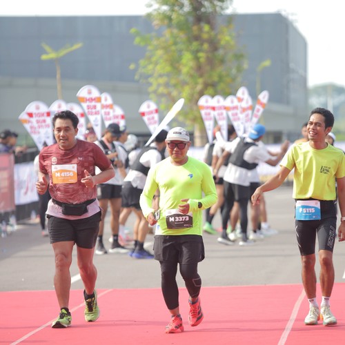 Race photo from KEDIRI HALF MARATHON 2026