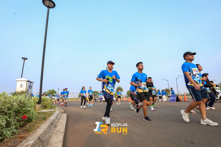 Race photo from ISOPlus Run 2024 Jakarta