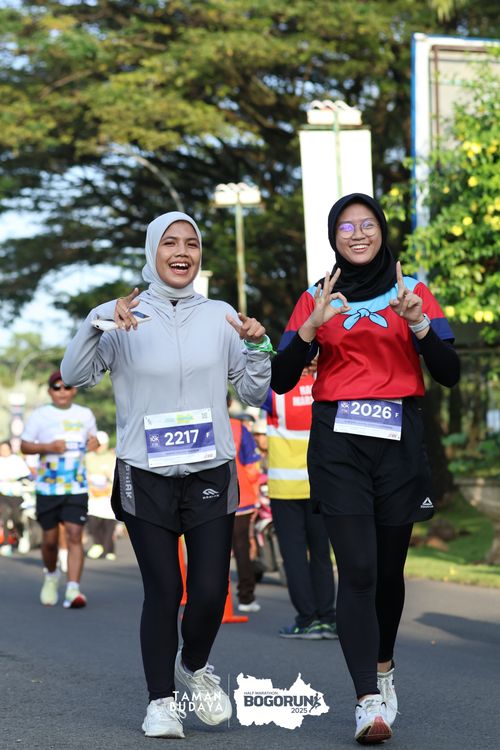 Race photo from Taman Budaya x BOGORUN 2025