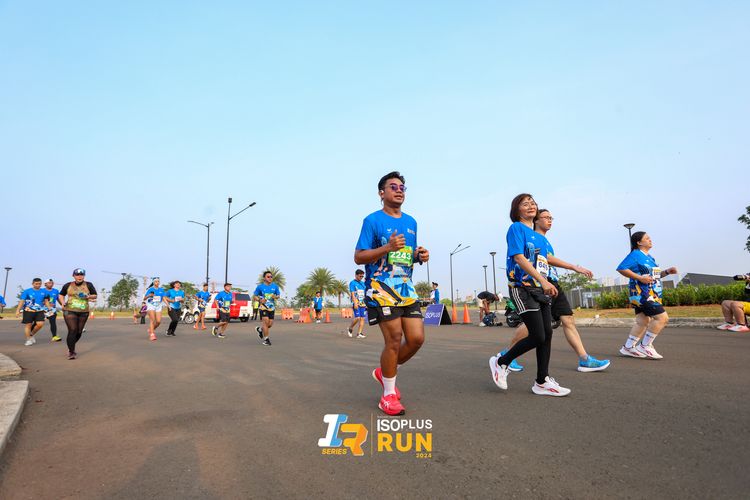 Race photo from ISOPlus Run 2024 Jakarta