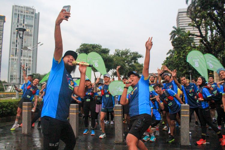 Race photo from Road to BAF Lions Run 2024