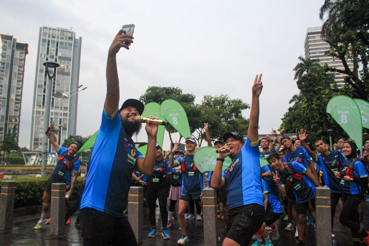 Race photo from Road to BAF Lions Run 2024