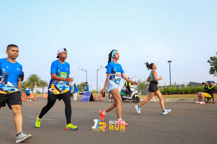 Race photo from ISOPlus Run 2024 Jakarta