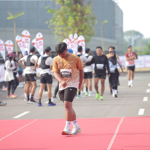 Race photo from KEDIRI HALF MARATHON 2026
