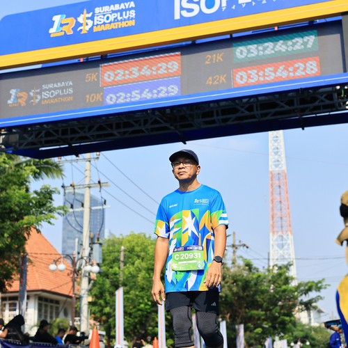 Race photo from SURABAYA ISOPLUS MARATHON 2026
