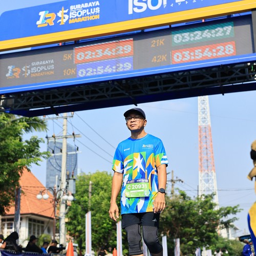 Race photo from SURABAYA ISOPLUS MARATHON 2026