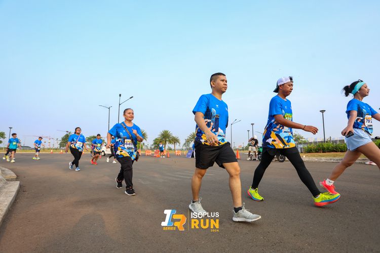 Race photo from ISOPlus Run 2024 Jakarta