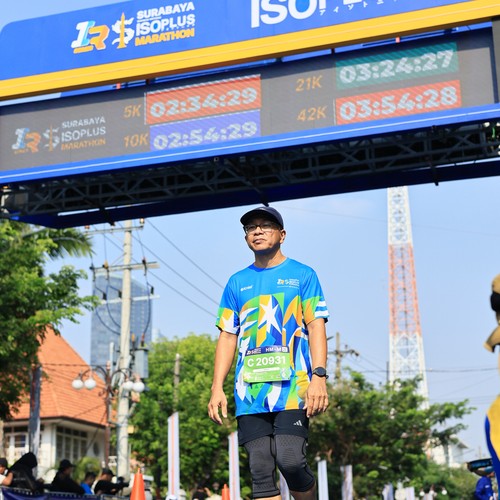 Race photo from SURABAYA ISOPLUS MARATHON 2026