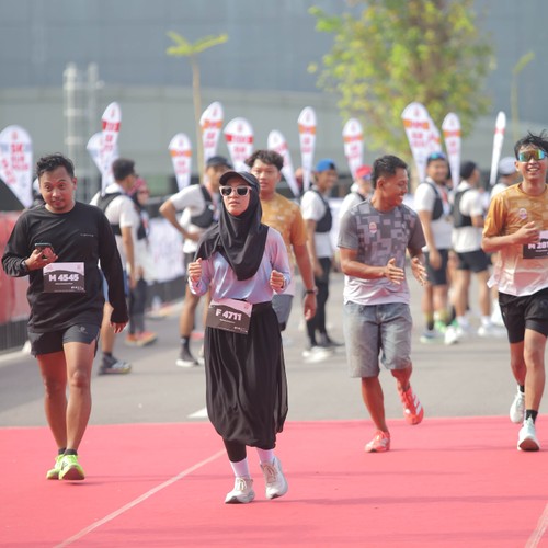 Race photo from KEDIRI HALF MARATHON 2026