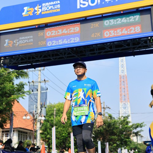 Race photo from SURABAYA ISOPLUS MARATHON 2026