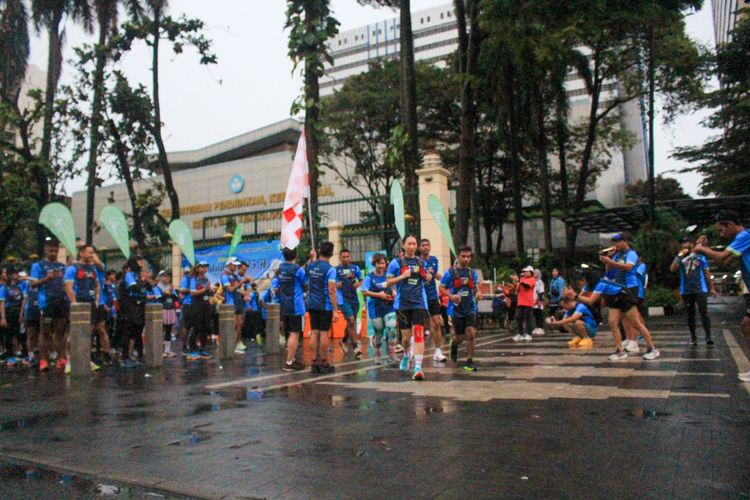 Race photo from Road to BAF Lions Run 2024
