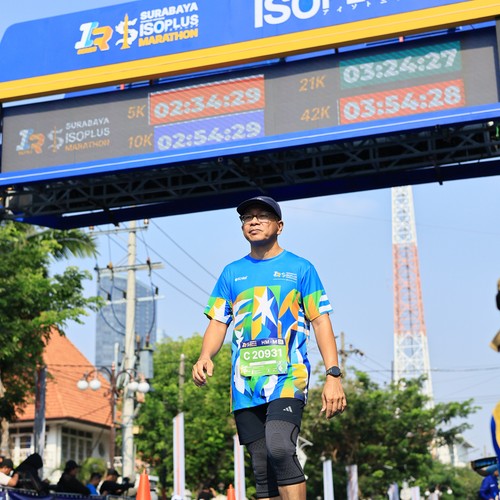 Race photo from SURABAYA ISOPLUS MARATHON 2026