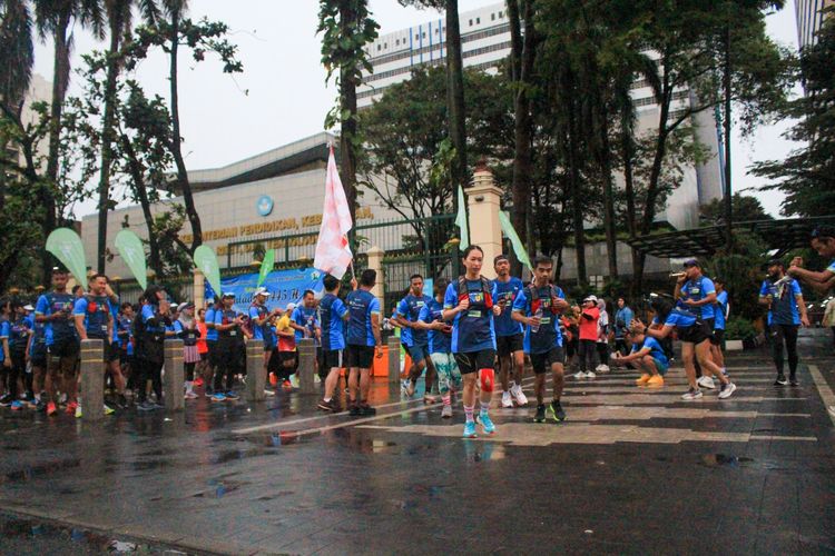 Race photo from Road to BAF Lions Run 2024