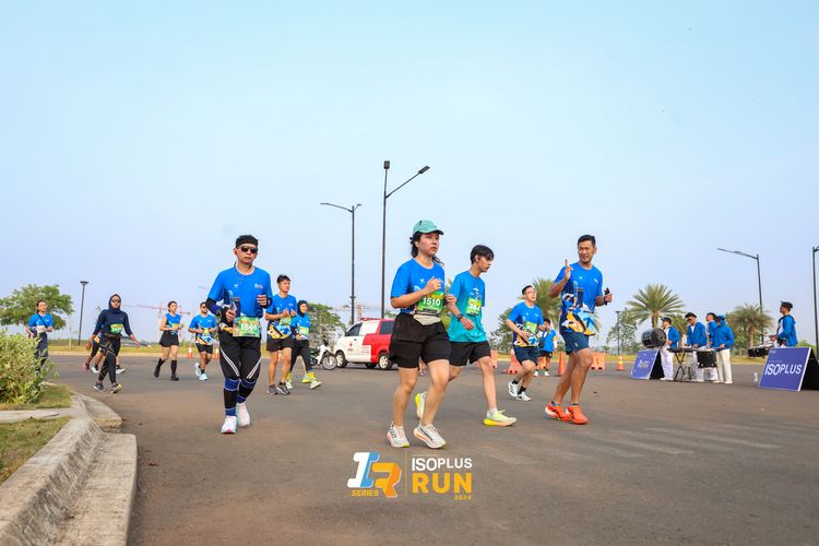 Race photo from ISOPlus Run 2024 Jakarta