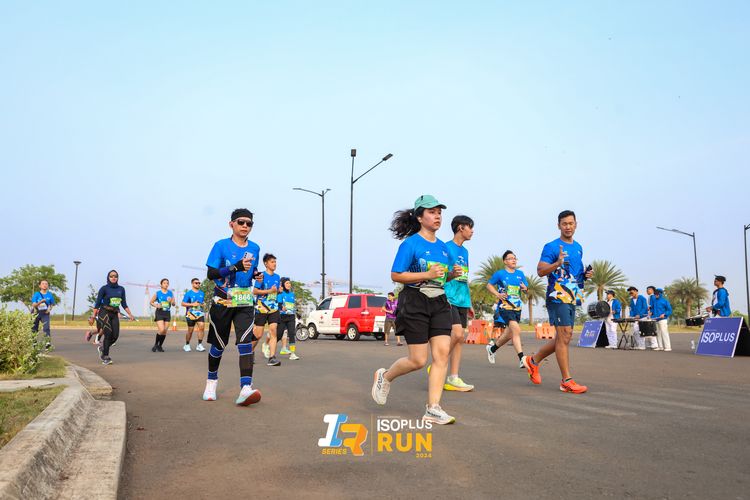 Race photo from ISOPlus Run 2024 Jakarta