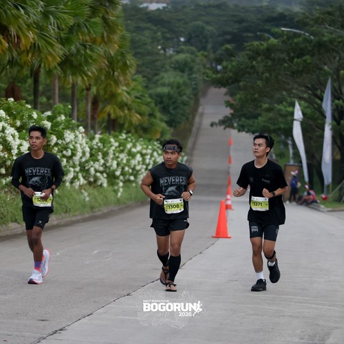 Race photo from BOGORUN 2026