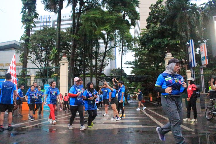 Race photo from Road to BAF Lions Run 2024