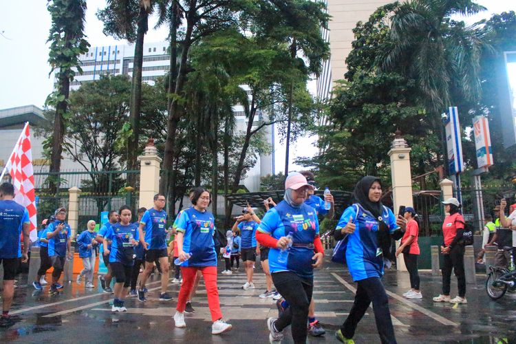 Race photo from Road to BAF Lions Run 2024