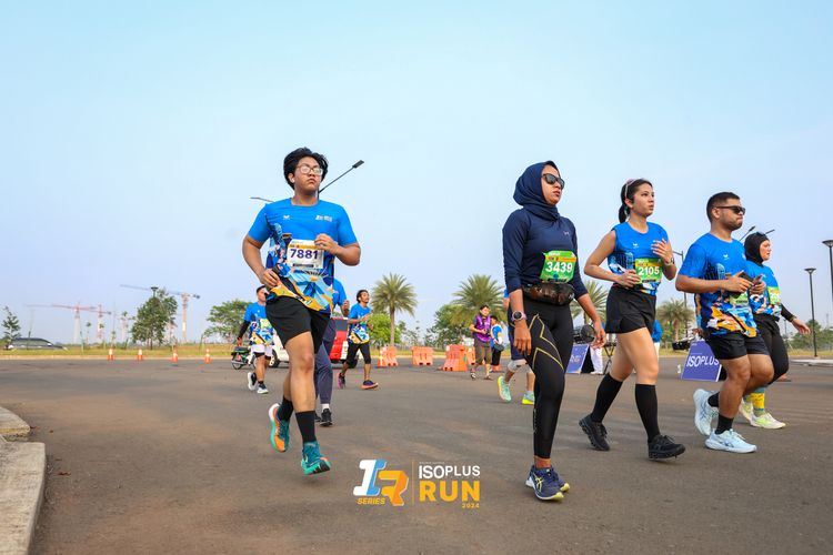 Race photo from ISOPlus Run 2024 Jakarta