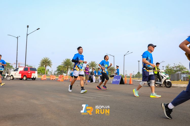 Race photo from ISOPlus Run 2024 Jakarta