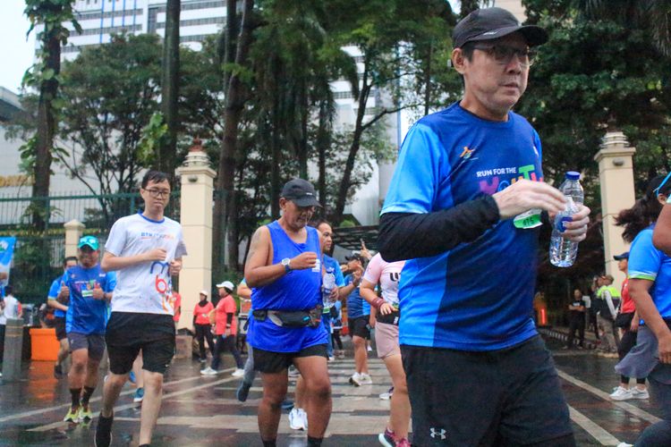 Race photo from Road to BAF Lions Run 2024