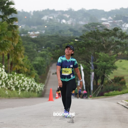 Race photo from BOGORUN 2026