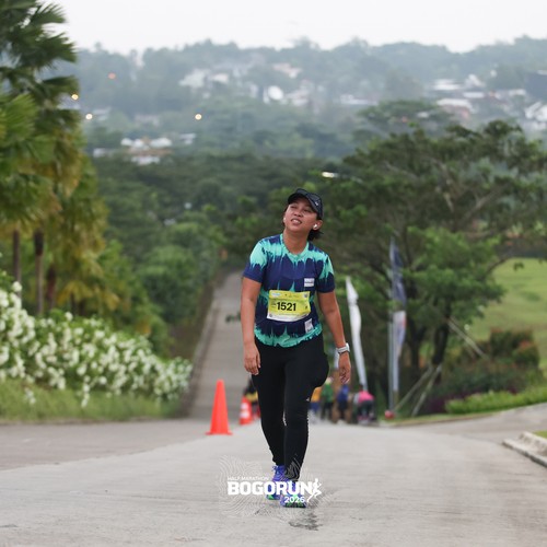 Race photo from BOGORUN 2026
