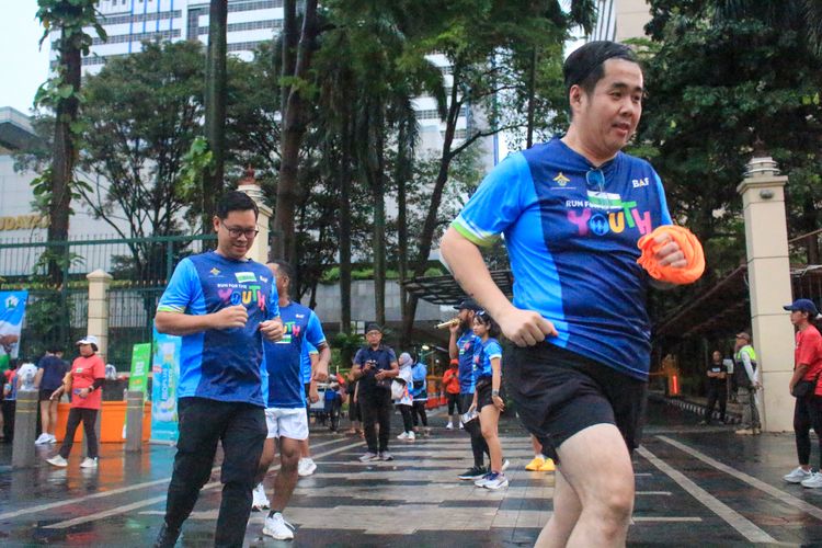 Race photo from Road to BAF Lions Run 2024