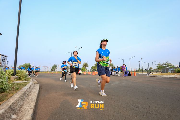 Race photo from ISOPlus Run 2024 Jakarta