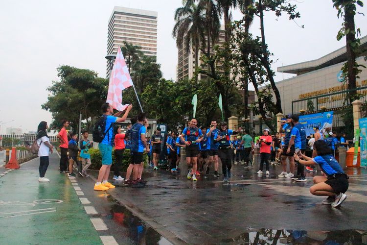 Race photo from Road to BAF Lions Run 2024