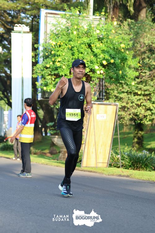 Race photo from Taman Budaya x BOGORUN 2025