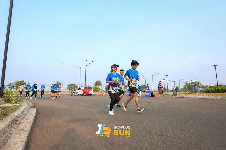 Race photo from ISOPlus Run 2024 Jakarta