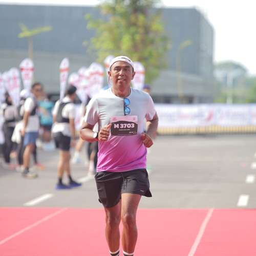 Race photo from KEDIRI HALF MARATHON 2026