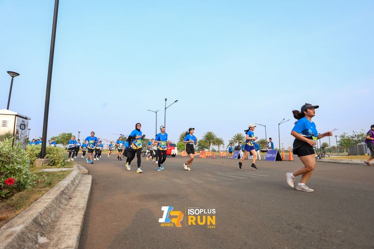 Race photo from ISOPlus Run 2024 Jakarta