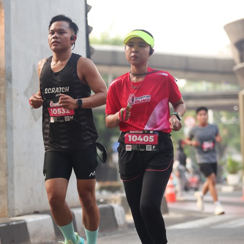Race photo from SMARTFREN RUN 2026