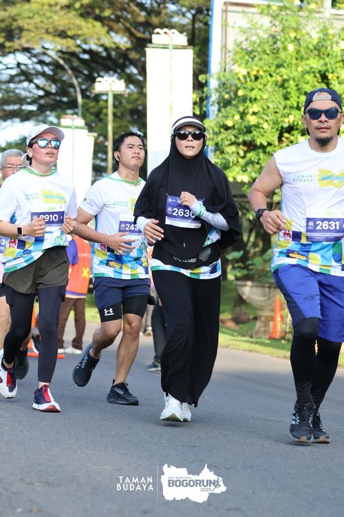 Race photo from Taman Budaya x BOGORUN 2025