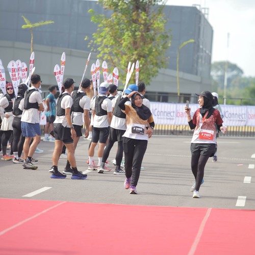 Race photo from KEDIRI HALF MARATHON 2026