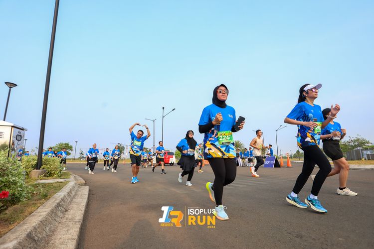 Race photo from ISOPlus Run 2024 Jakarta