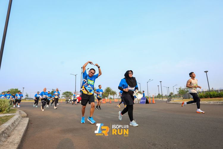 Race photo from ISOPlus Run 2024 Jakarta