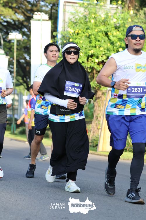 Race photo from Taman Budaya x BOGORUN 2025