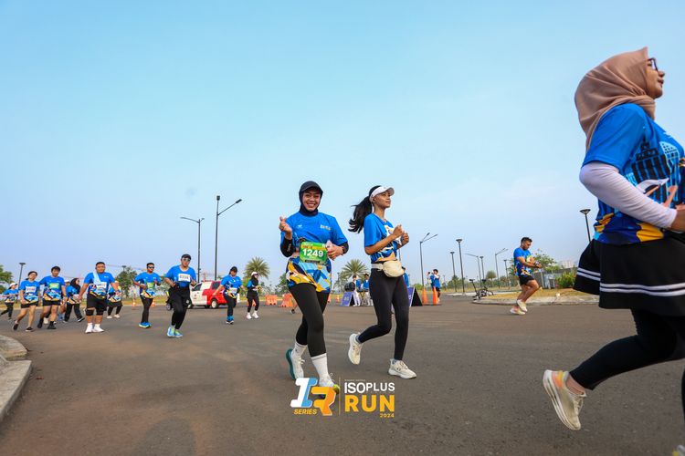 Race photo from ISOPlus Run 2024 Jakarta