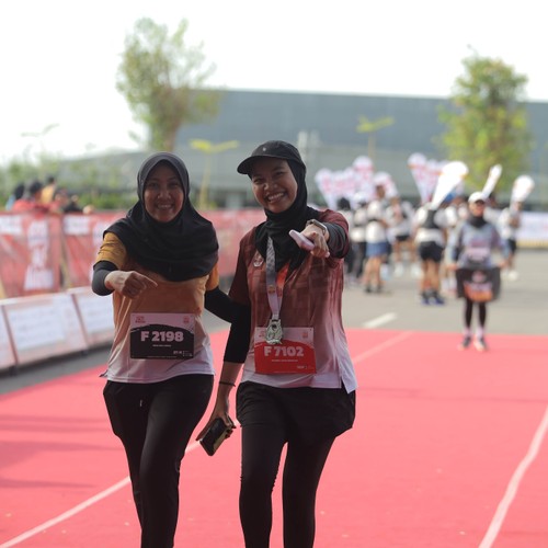 Race photo from KEDIRI HALF MARATHON 2026