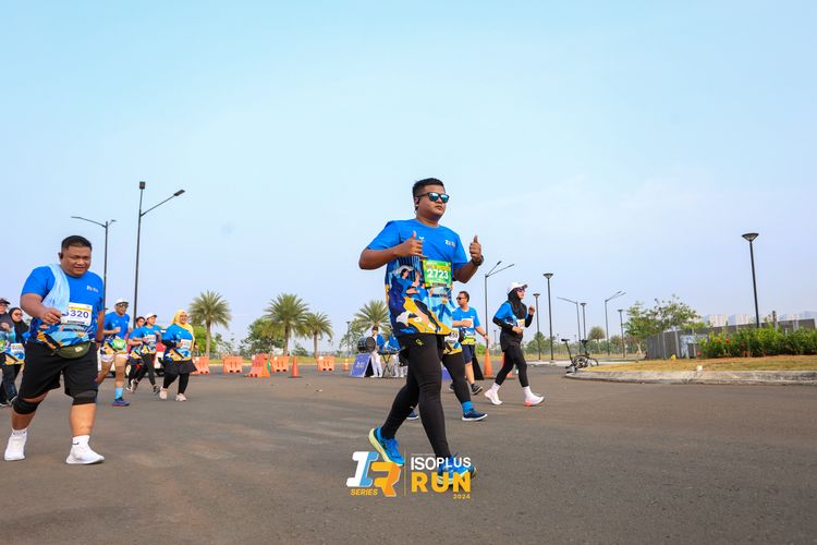 Race photo from ISOPlus Run 2024 Jakarta