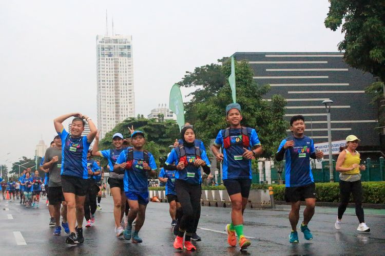 Race photo from Road to BAF Lions Run 2024