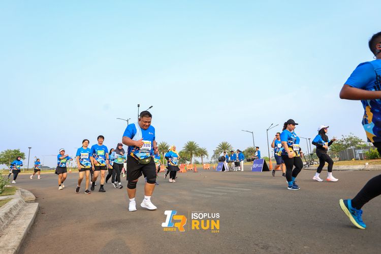 Race photo from ISOPlus Run 2024 Jakarta