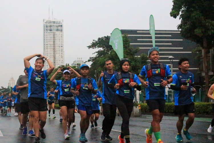 Race photo from Road to BAF Lions Run 2024