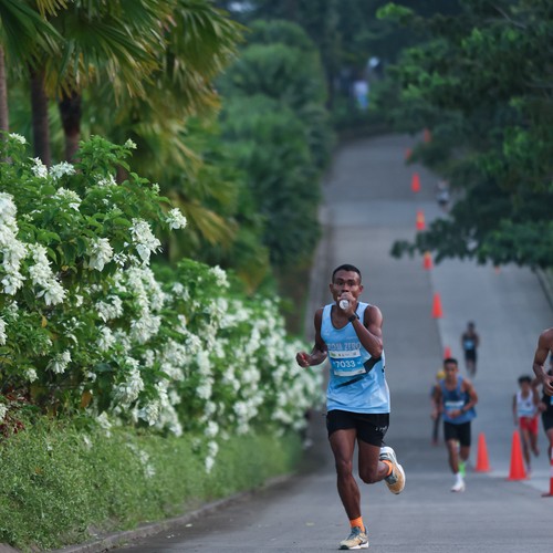 Race photo from BOGORUN 2026
