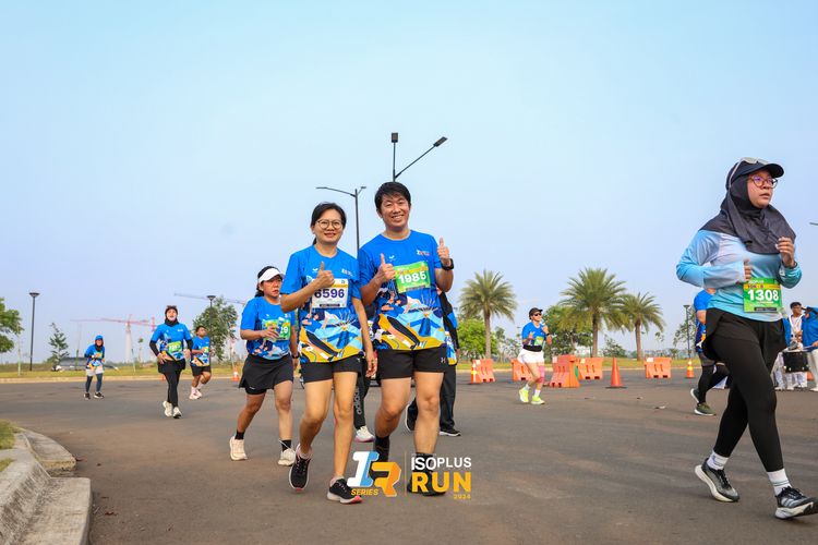 Race photo from ISOPlus Run 2024 Jakarta